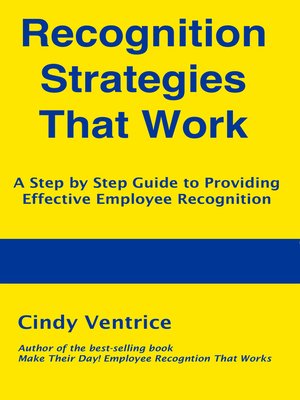 cover image of Recognition Strategies That Work
